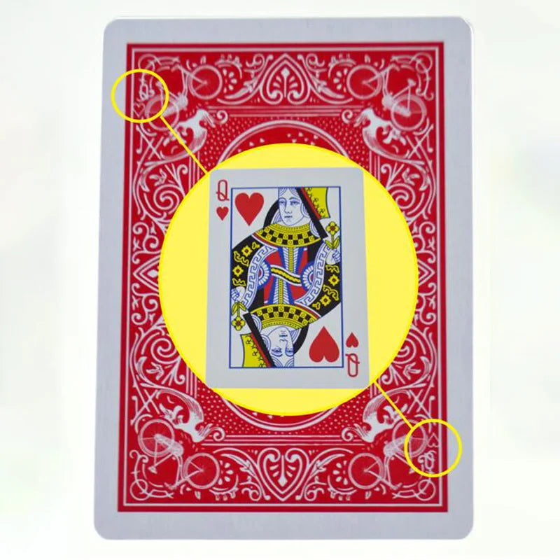 EZ Marked Cards Stripper Deck Playing Cards Magic Tricks Poker Magia Close Up Street Illusions Gimmicks Mentalism Props Kids Toys