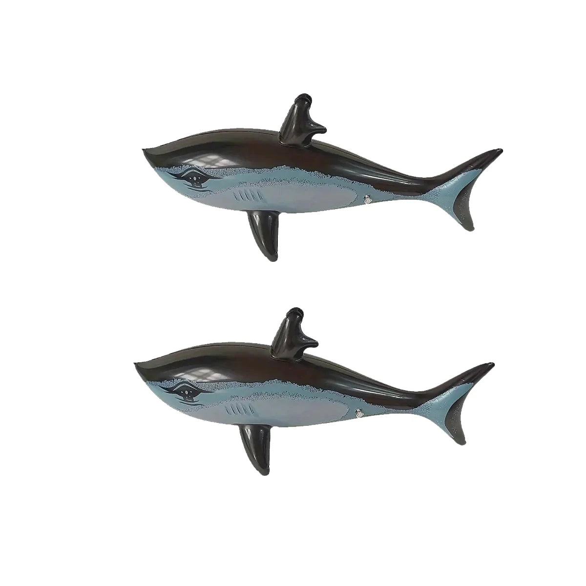 EZ 1-3pcs Inflatable Shark Toy Beach Pool Party Swimming Game Toy Water Sports Inflatable Toys Gift