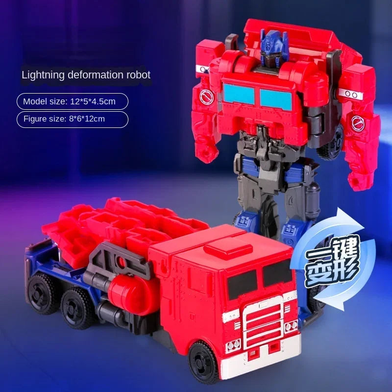 EZ Transformation Toy Robot One Step Deformation Car Action Figure Model Dinosaur Toys for Boys