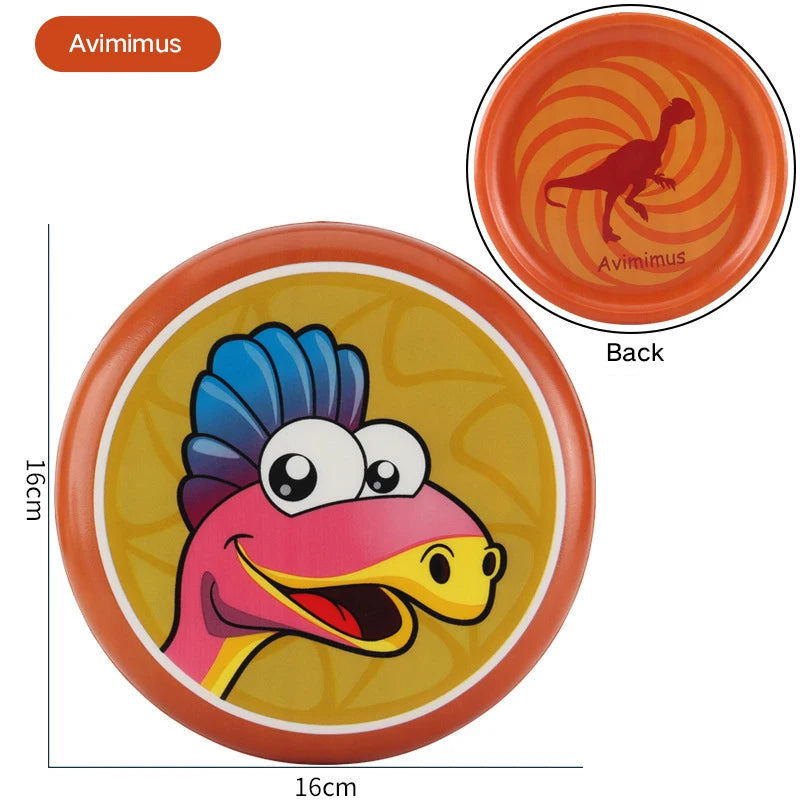 EZ Children's Soft Foam PU Flying Disk Professional Flying Saucer Outdoor Sports Hand Throwing Toy Parent-Child Interaction