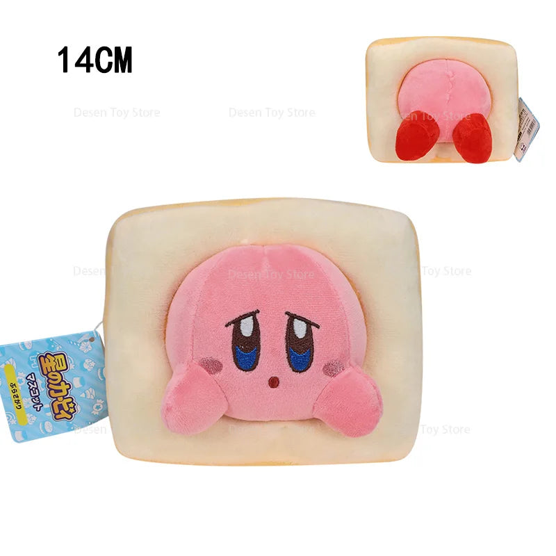 EZ 8 Styles Anime Star Kirby Swimming Sword Chef Bread Kirby Waddle Doo Dee Stuffed Doll Toy Cute Peluche Toy Christmas Gifts