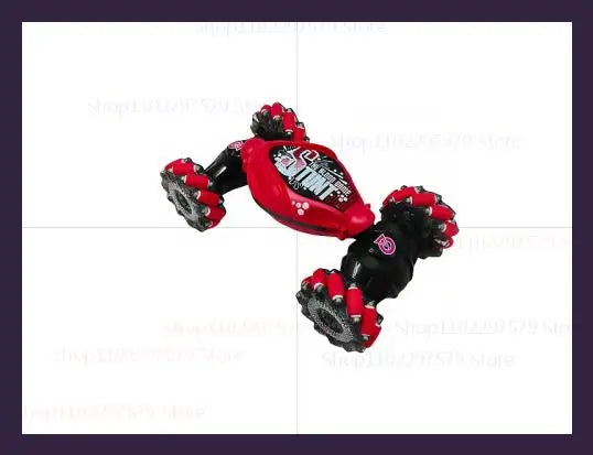 EZ 4WD Stunt Drift Car with LED Lights Remote Control Electric Kids Toys Gesture Induction Deformation Twist RC Car For Children