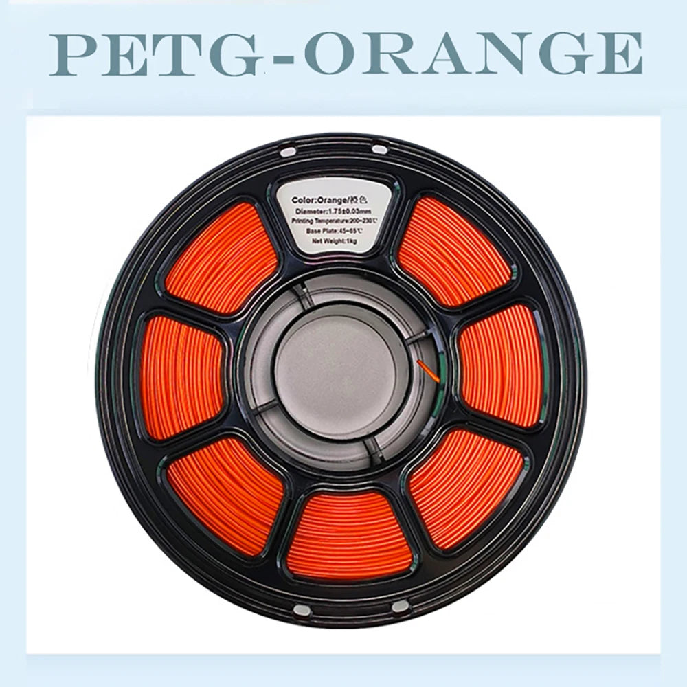 EZ Tideboom PETG Filament 3D Printing Materials 3D Printer Petg Filament 1KG Eco-Friendly Good Toughness Mix Color Petg 필라멘트
