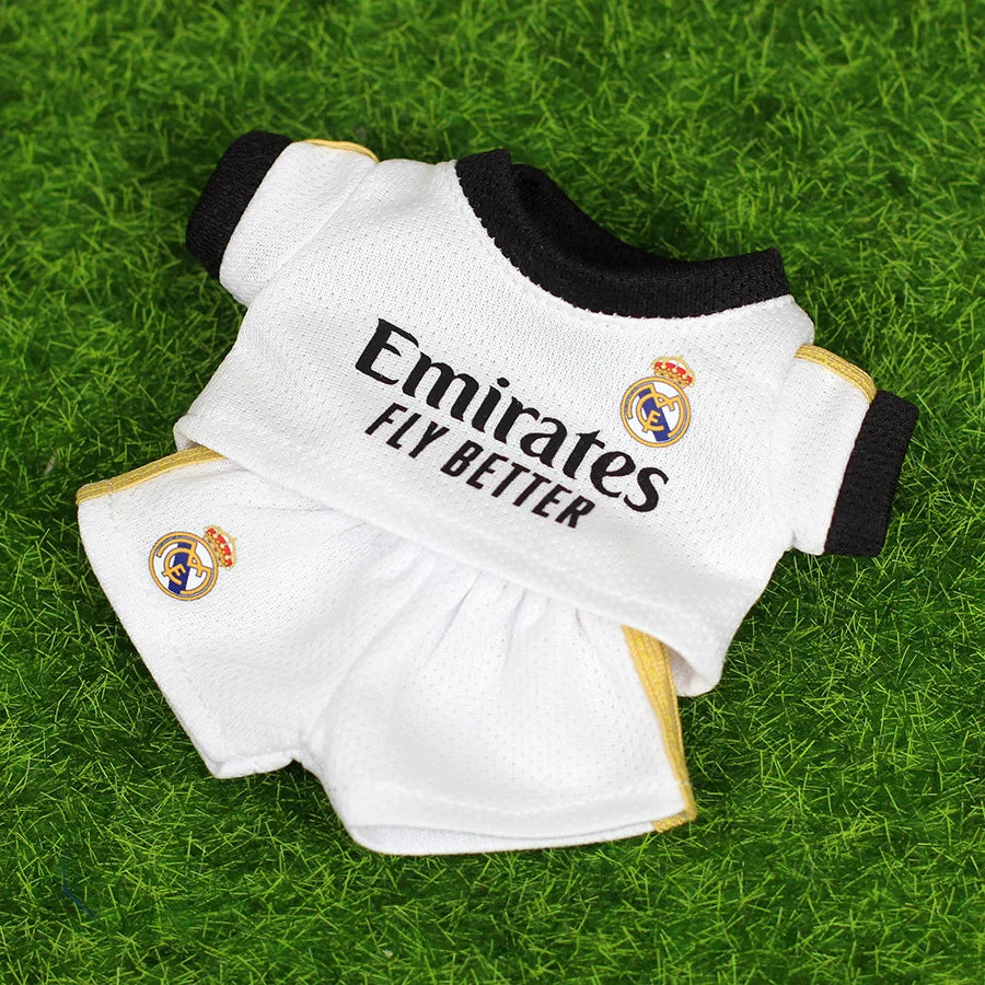 EZ Labubu V1V2 V3 Football Series Set 10/7 Clothing Doll DIY Sportswear Vinyl Pendant Doll Clothing Boys Gift Toys In Stock