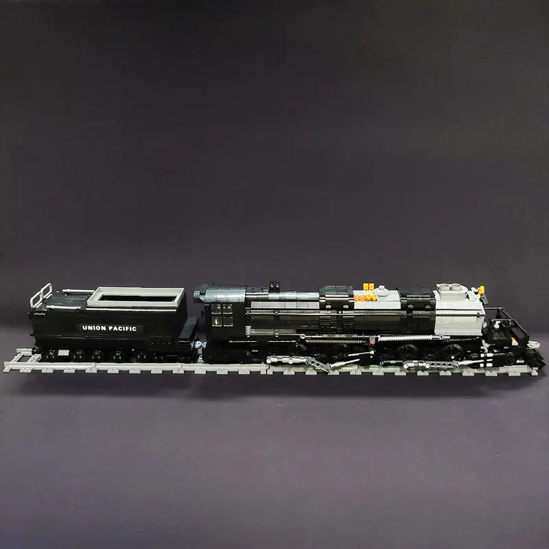 EZ Classic Technical Train Buildings Blocks Big Boy Steam Locomotive Railway Tracks Sets DIY Kids Toys For Birthday Christmas Gift