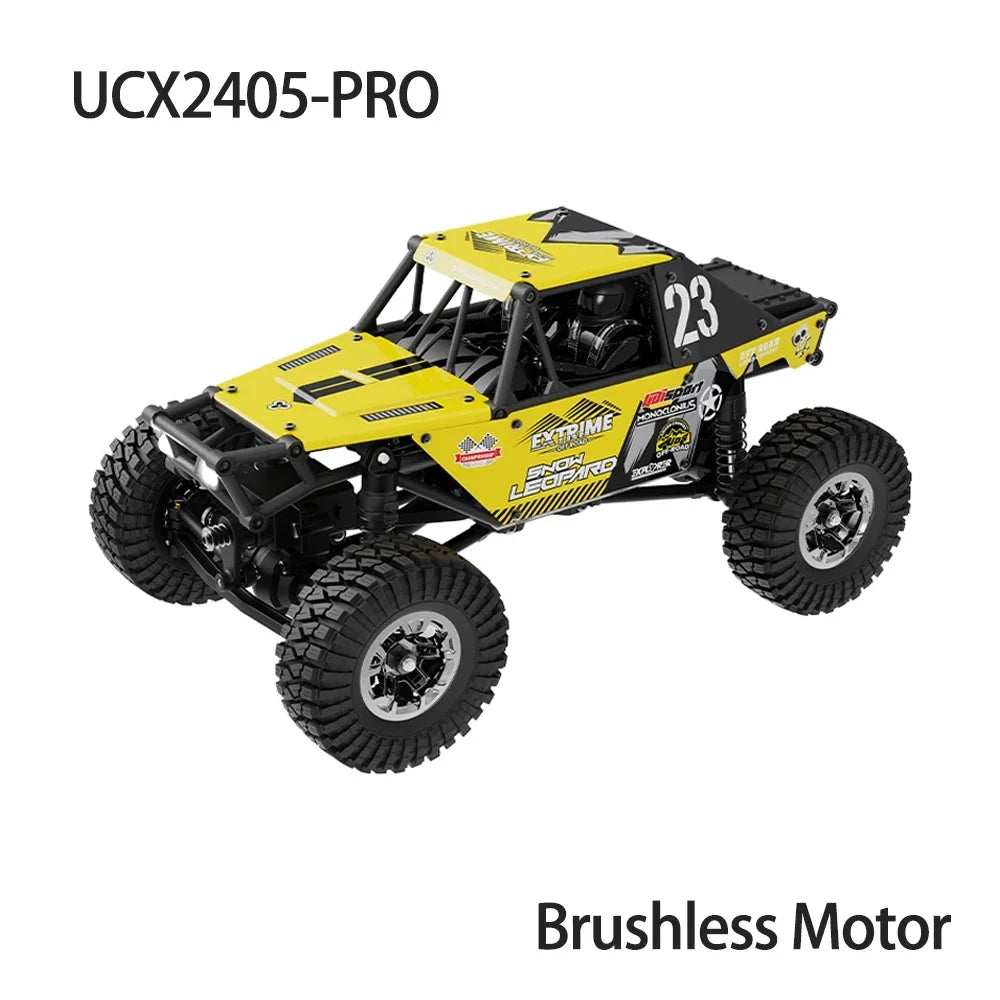 EZ 1/24 RC Crawler UDIRC UCX2405 Brushless/Brushed Motor 4WD Off-road Mini Rock Crawler Climbing Vehicle RTR RC Car Toys
