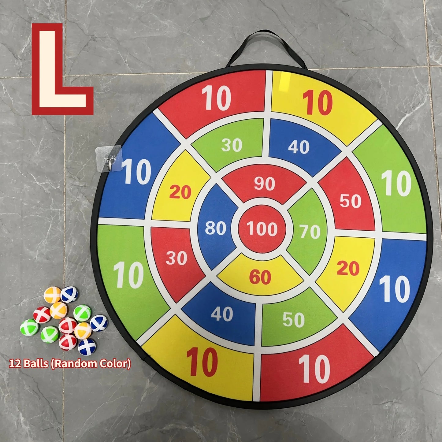 EZ Montessori Throw Sport Slingshot Target Sticky Ball Dartboard Basketball Board Games Educational Children's Outdoor Game Toy