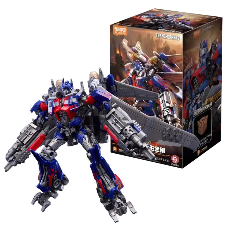 EZ Movies Transformers One Toys LED Optimus Prime Starscream SENTINEL PRIME Megatron Action Figure Assembled Toy Kids Gift