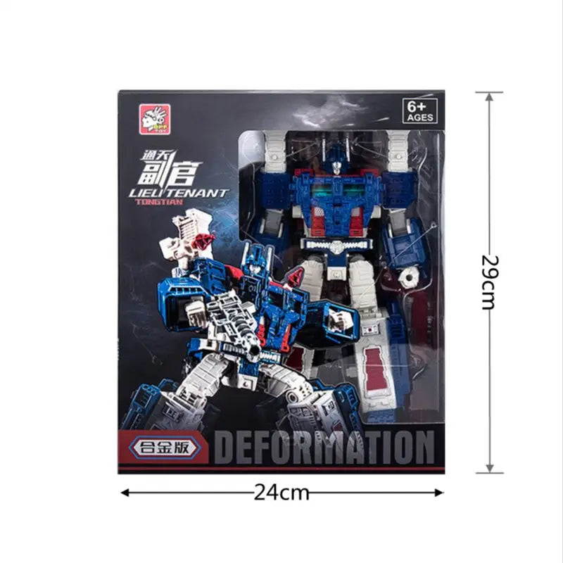 EZ Transformations War For Cybertroning Siege Ultraa Magnuse Deformable toys L-grade Alloy version Model Robot Kids Birthday Gift