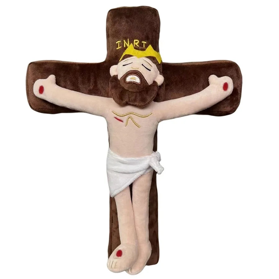 EZ Christ Religious Home Decoration Virgin Mary Educational Doll Virgin Mary Plush Toy Plush Pillow Jesus Plush Doll Stuffed Toy