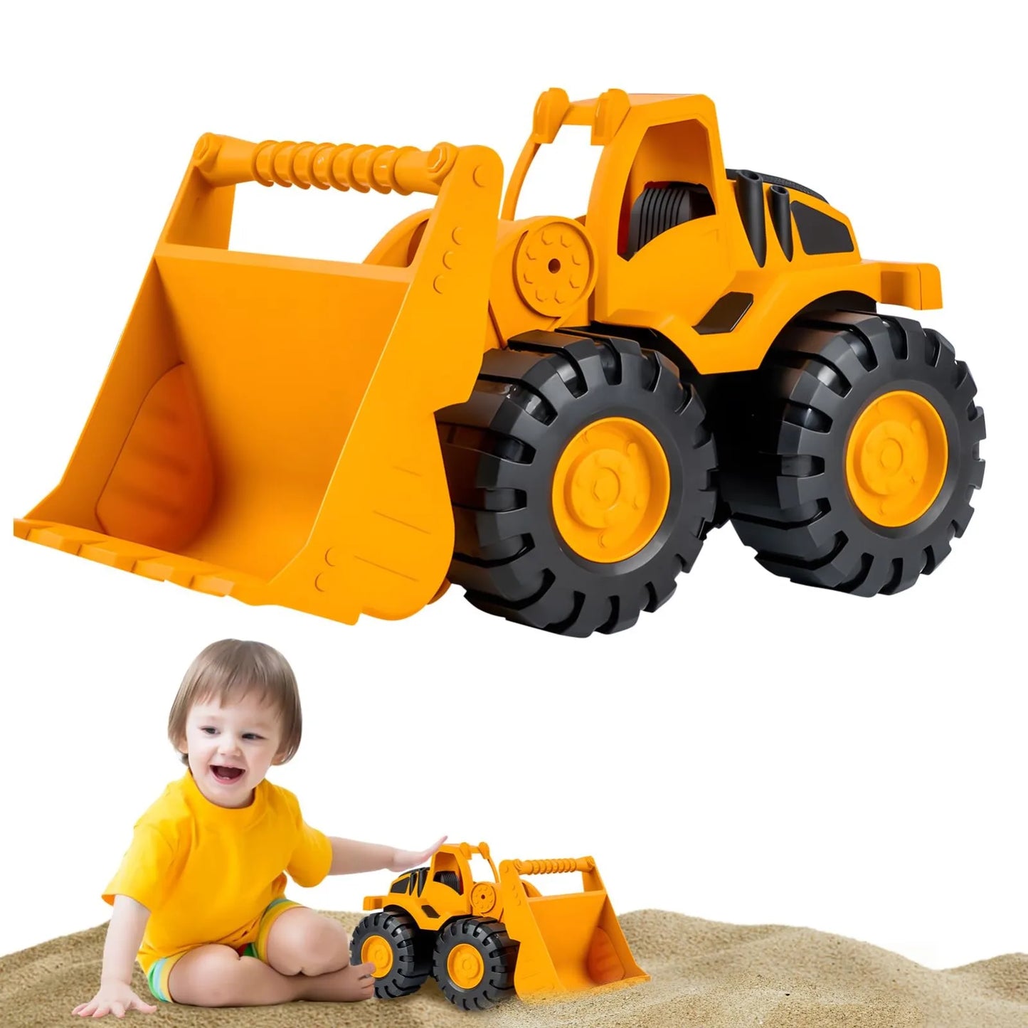 EZ Excavator Truck Model Toy Engineering Vehicle Toddler Early Education Construction Vehicles Truck Boys Gifts