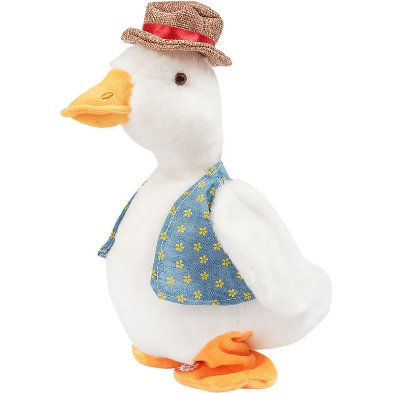 EZ Repeated Ducks Kids Lovely Talking Repeat Duck Talking Musical Stuffed Plush doll Educational Toy Children's Plush Toy Fun Gift