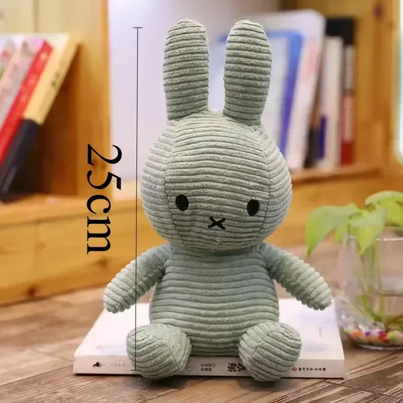 EZ Miffys Plush Toys Cute Cotton Soft Baby Sleeping Comfortable Accompanying Dolls Children's Easter Gift Decoration Doll