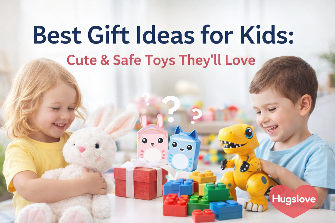 Cute and safe toys for kids, including plush toys and fun gift ideas from Hugslove
