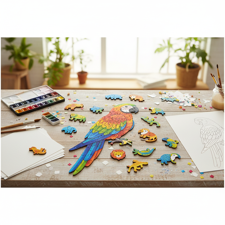 DIY & 3D Printing Sub DIY Puzzle & Painting Paper