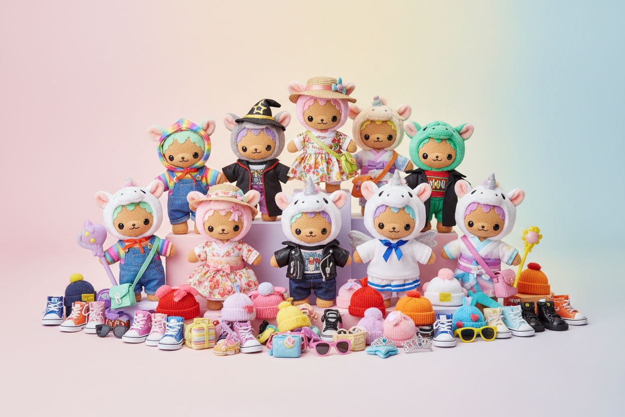 Blind Boxes & Collectibles Sub Labubu Cute Outfit