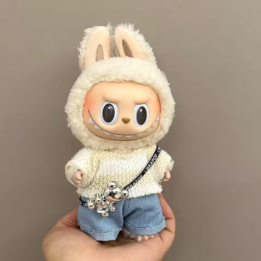 Labubu Accessories Clothes Designer Suitable for V1 V2 V3 Labubu Pendants Cute Personality Fashion Birthday Gift