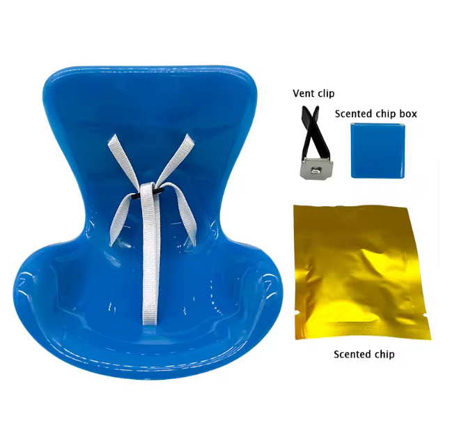 15-17cm Car Doll Seat Labubu Doll Safety Seat Cute Doll Air Outlet Aromatherapy Decoration Car Interior Decoration