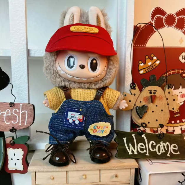 Doll Clothes Outfit Accessories For 17cm Labubu V2 V1 Doll's Clothing Different styles Cosplay dress Kid Toy Gift