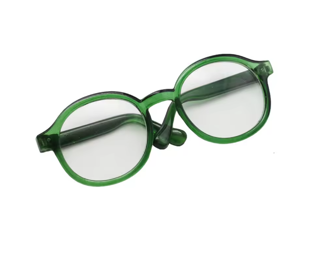 6.5cm Transparent Plastic Glasses for 1/8 1/6 1/3 1/4 BJD for Labubu MSD SD Plush for EXO Doll Sunglasses