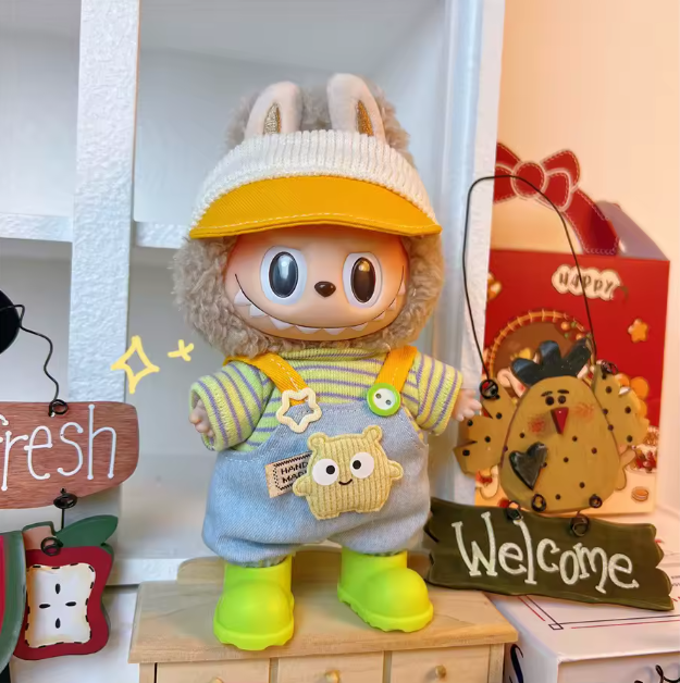 Doll Clothes Outfit Accessories For 17cm Labubu V2 V1 Doll's Clothing Different styles Cosplay dress Kid Toy Gift