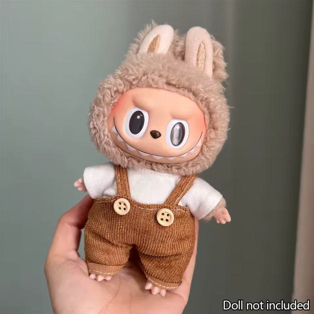 Doll Clothes Outfit Accessories For 17cm Labubu V2 V1 Doll's Clothing Different styles Cosplay dress Kid Toy Gift