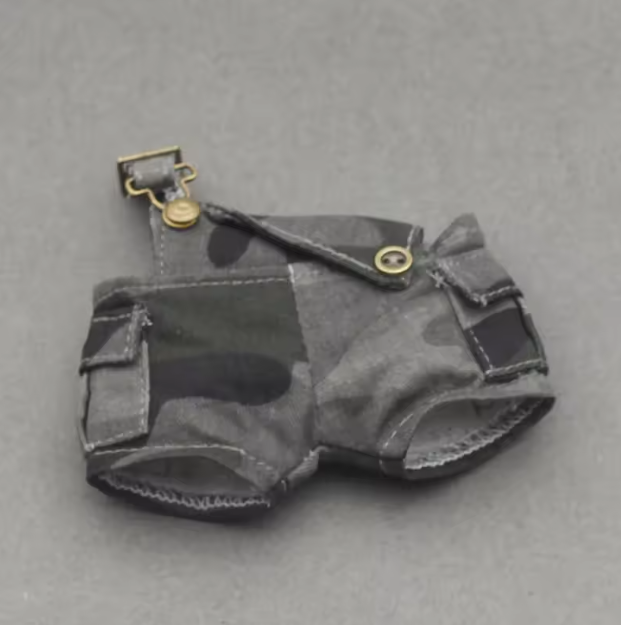 15/17cm Labubu Doll Camouflage Suit Set Stylish Shirts with Color Match Jeans for Ropa Labubu Accessories