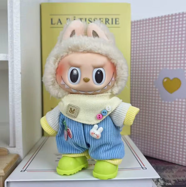 Doll Clothes Outfit Accessories For 17cm Labubu V2 V1 Doll's Clothing Different styles Cosplay dress Kid Toy Gift