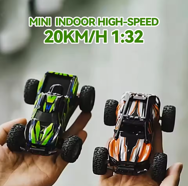 EZ 1:32 Mini RC Car Remote Control Cars 20Km/h Off-Road High Speed Racing Indoor Drift Acceleration Children's Electric Toy Crawler