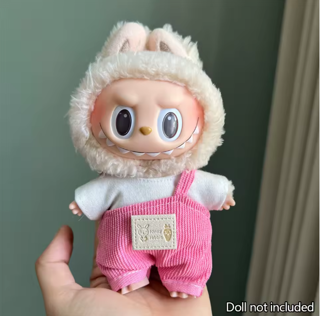Doll Clothes Outfit Accessories For 17cm Labubu V2 V1 Doll's Clothing Different styles Cosplay dress Kid Toy Gift