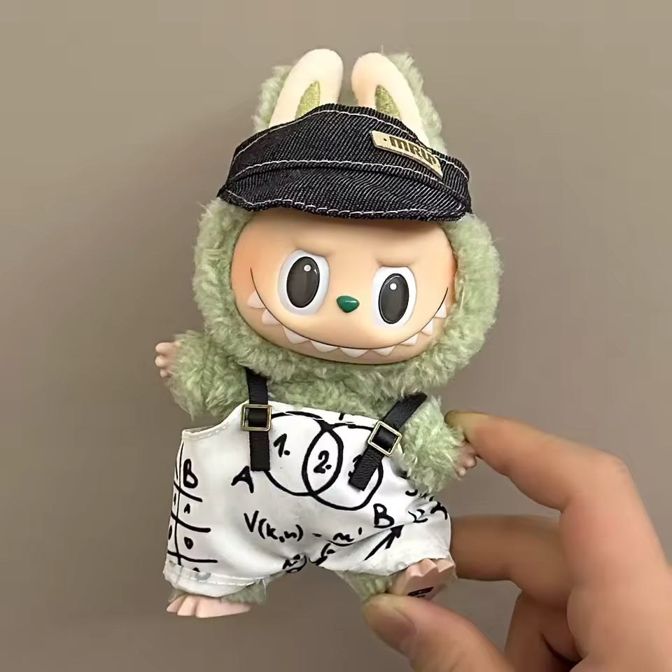 Labubu Accessories Clothes Designer Suitable for V1 V2 V3 Labubu Pendants Cute Personality Fashion Birthday Gift