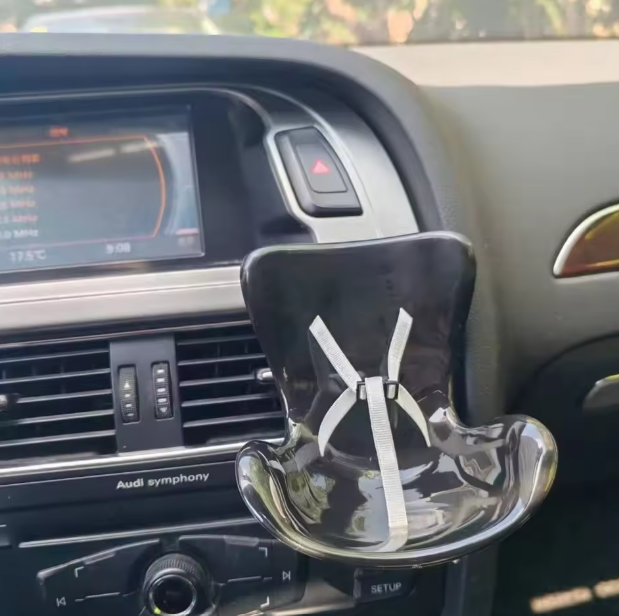 15-17cm Car Doll Seat Labubu Doll Safety Seat Cute Doll Air Outlet Aromatherapy Decoration Car Interior Decoration