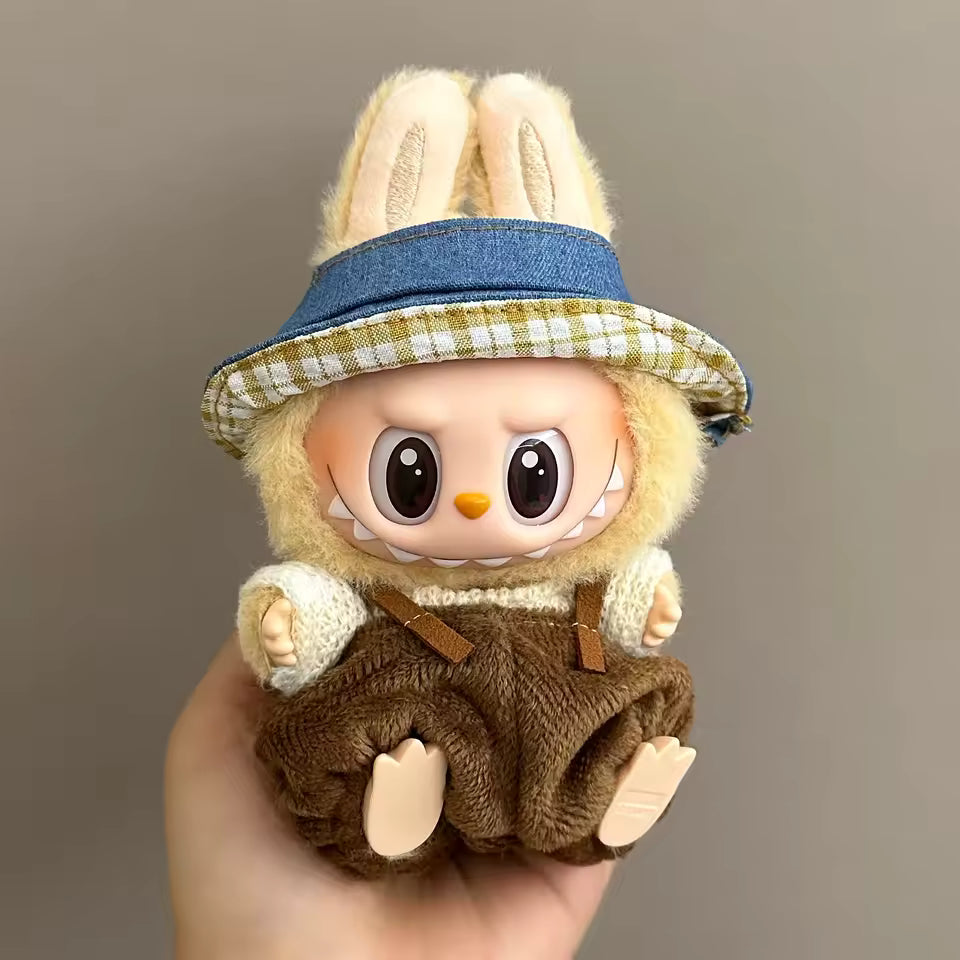 Labubu Accessories Clothes Designer Suitable for V1 V2 V3 Labubu Pendants Cute Personality Fashion Birthday Gift