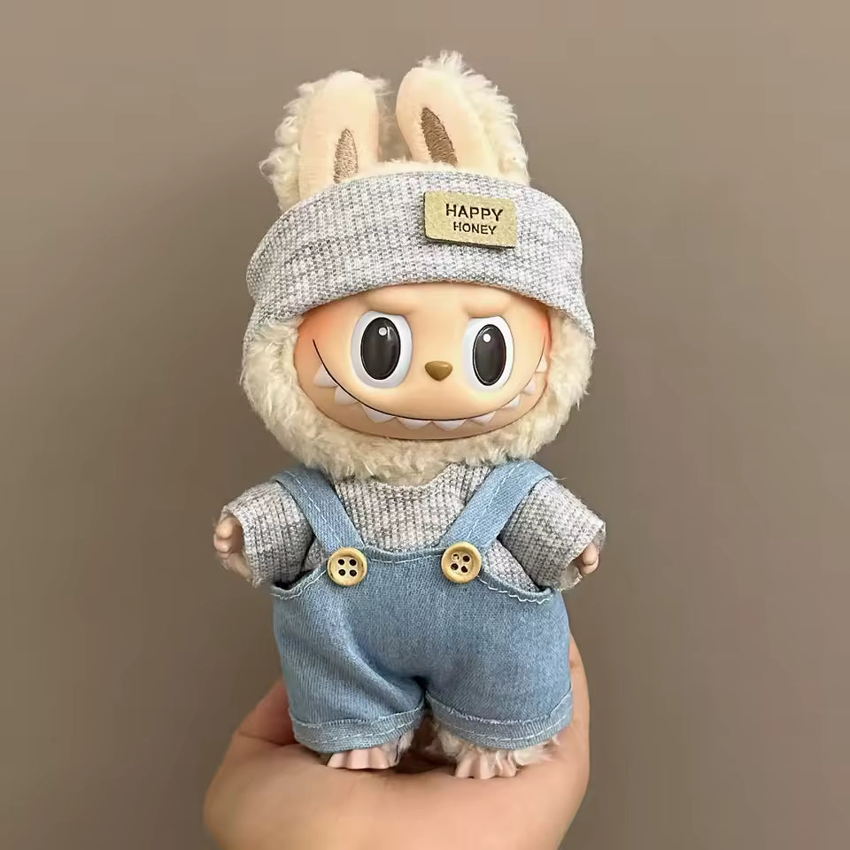 Labubu Accessories Clothes Designer Suitable for V1 V2 V3 Labubu Pendants Cute Personality Fashion Birthday Gift