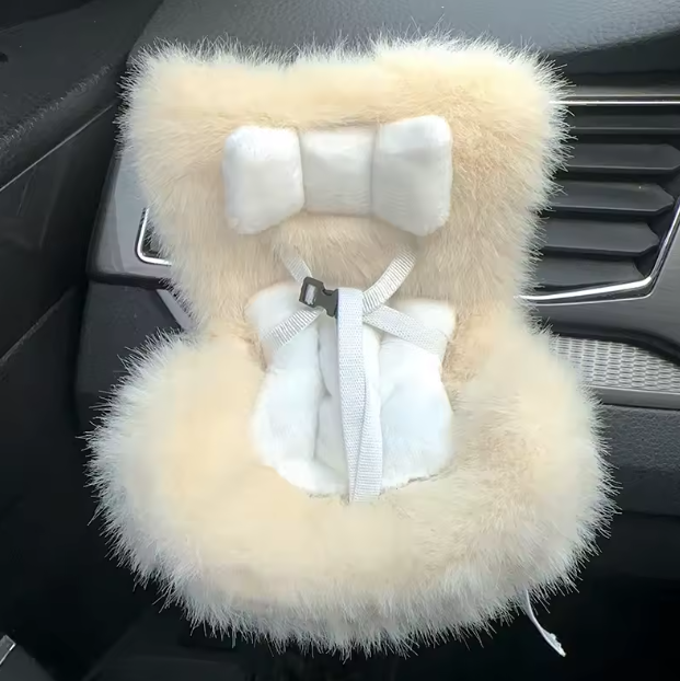 Labubu Car Doll Safety Seat for 17cm Chair Model for Labubu Car Seat Outlet Decor for Labubu Doll Car Interior Styling