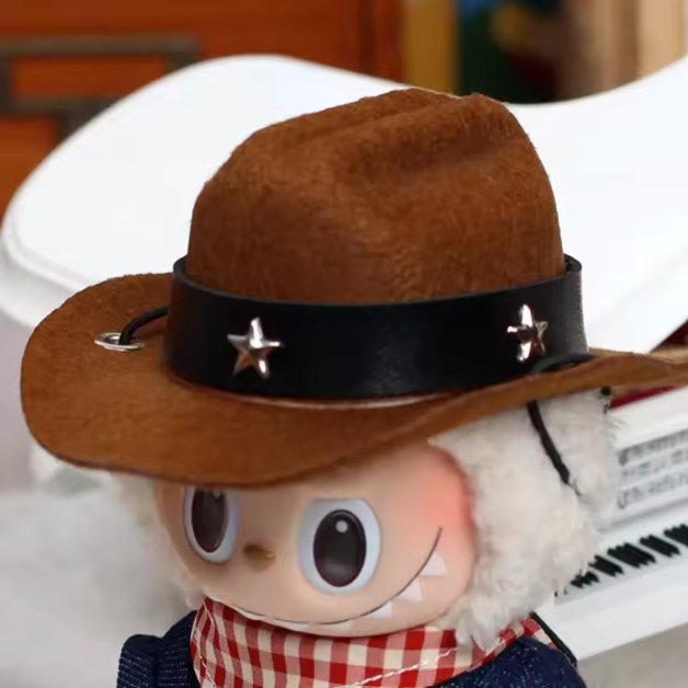 15/17cm Labubu Doll Camouflage Suit Set Stylish Shirts with Color Match Jeans for Ropa Labubu Accessories