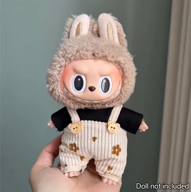 Doll Clothes Outfit Accessories For 17cm Labubu V2 V1 Doll's Clothing Different styles Cosplay dress Kid Toy Gift