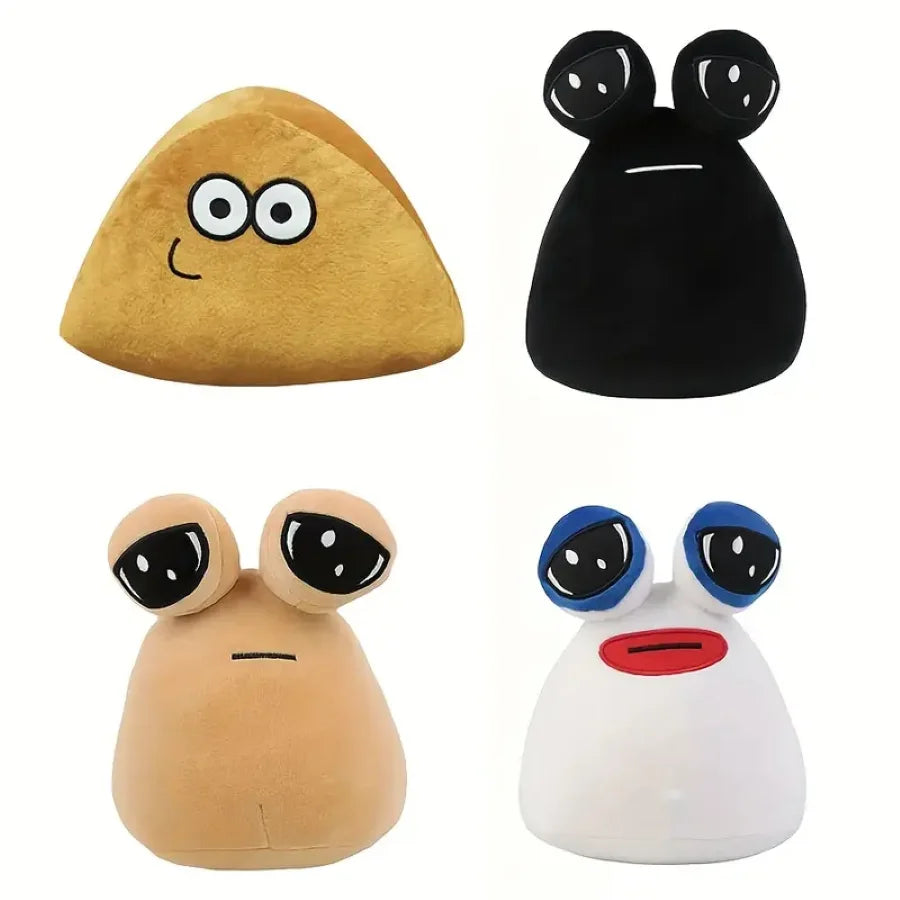 EZ 4 Styles Adorable Hot Game My Pet Alien Pou Plush Toy Pou Stuffed Animals Plush Perfect Gift Halloween Decor Thanksgiving Christ