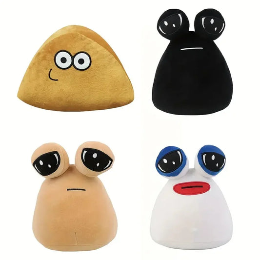 EZ 4 Styles Adorable Hot Game My Pet Alien Pou Plush Toy Pou Stuffed Animals Plush Perfect Gift Halloween Decor Thanksgiving Christ