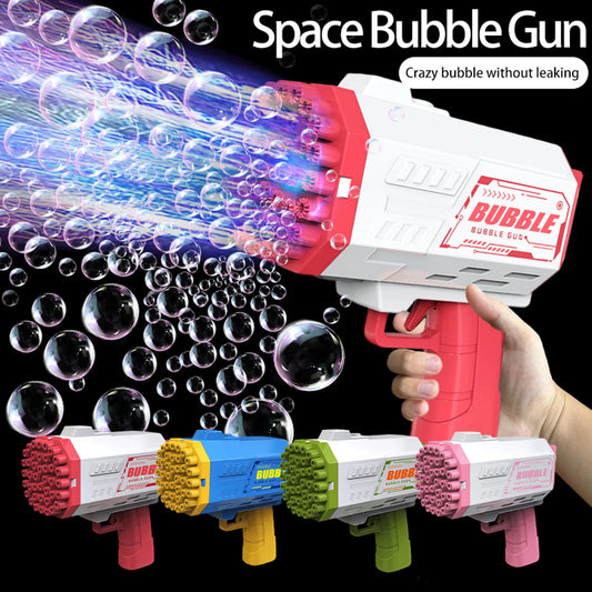 EZ 40 Hole Children's Bubble Gun Continuously Bubbles Outdoor Birthday Wedding (Excluding Bubble Liquid and Battery)