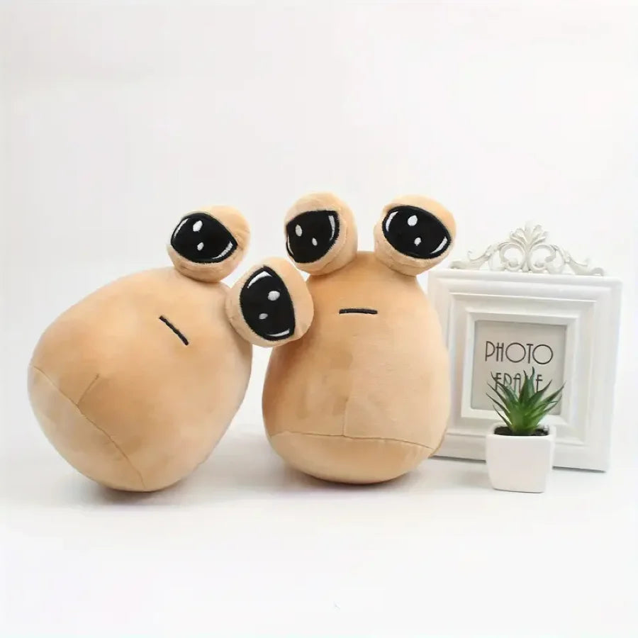EZ 4 Styles Adorable Hot Game My Pet Alien Pou Plush Toy Pou Stuffed Animals Plush Perfect Gift Halloween Decor Thanksgiving Christ