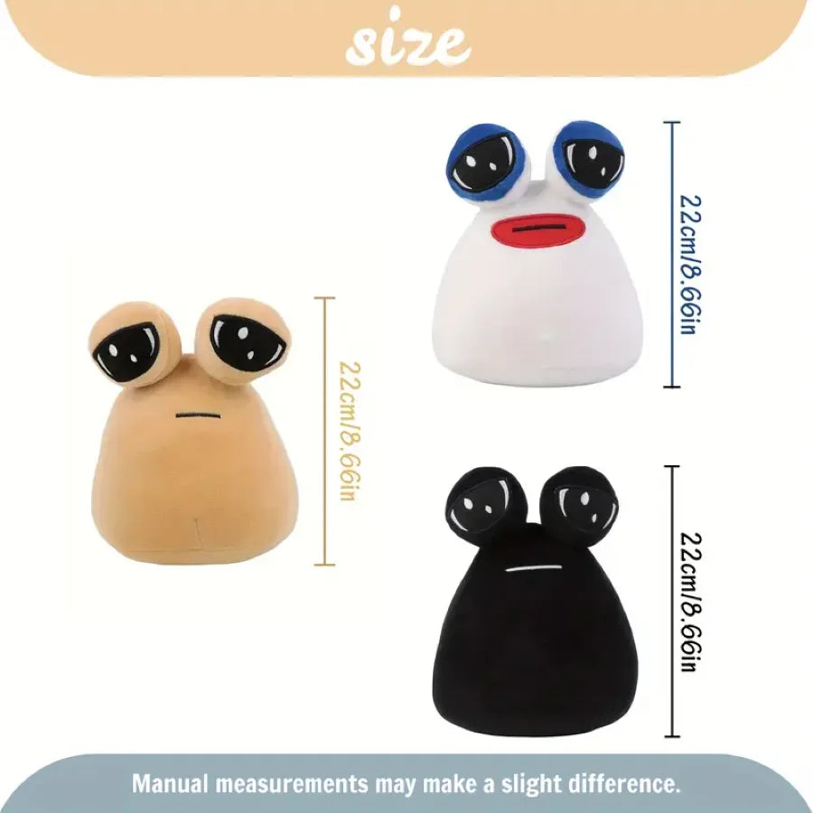 EZ 4 Styles Adorable Hot Game My Pet Alien Pou Plush Toy Pou Stuffed Animals Plush Perfect Gift Halloween Decor Thanksgiving Christ