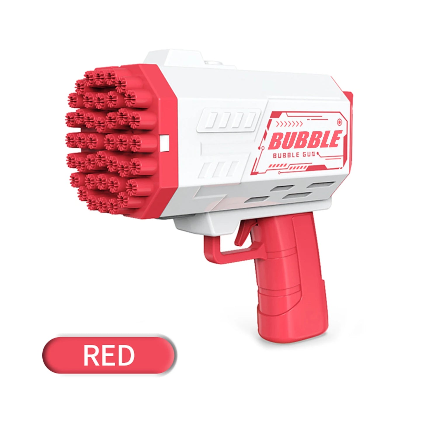 EZ 40 Hole Children's Bubble Gun Continuously Bubbles Outdoor Birthday Wedding (Excluding Bubble Liquid and Battery)