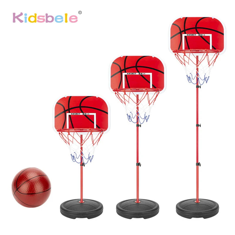 EZ Toddler Adjustable Basketball Hoop 63-150CM Stand Rack for Kids Baby Outdoor Indoor Ball Sport Backboard Rim Shoot Children Toy