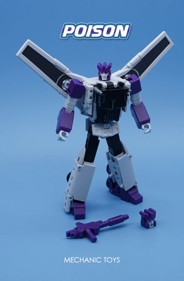 EZ Triple Changers Transformation Steel Battle MFT MS27 MS-27 Mini Warrior Action Figure Robot Toys Collection Gifts