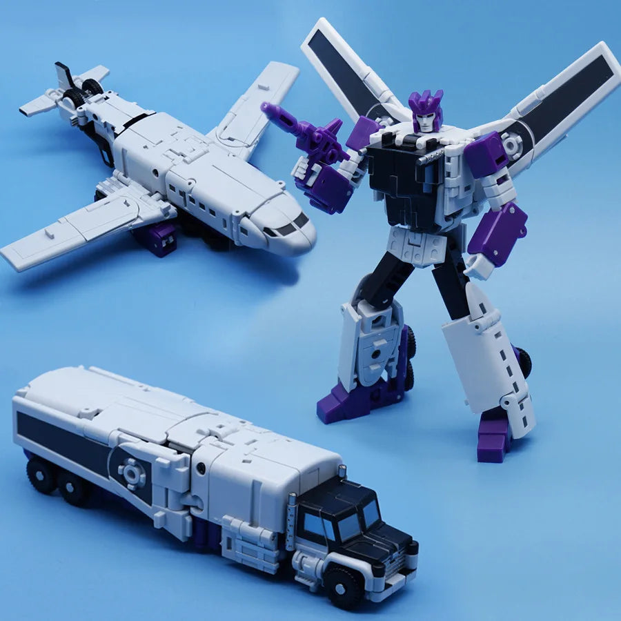 EZ Triple Changers Transformation Steel Battle MFT MS27 MS-27 Mini Warrior Action Figure Robot Toys Collection Gifts