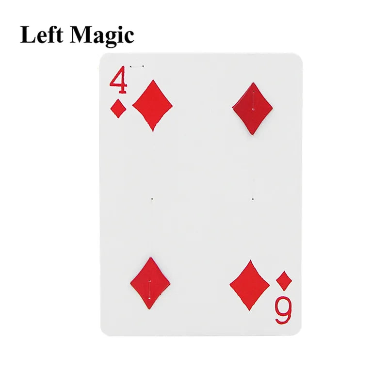 EZ Fantastic 4 to 6 Moving Point magic tricks Close Up Card Magic  Professional Magician Trick  Magic Tool Magic Prop