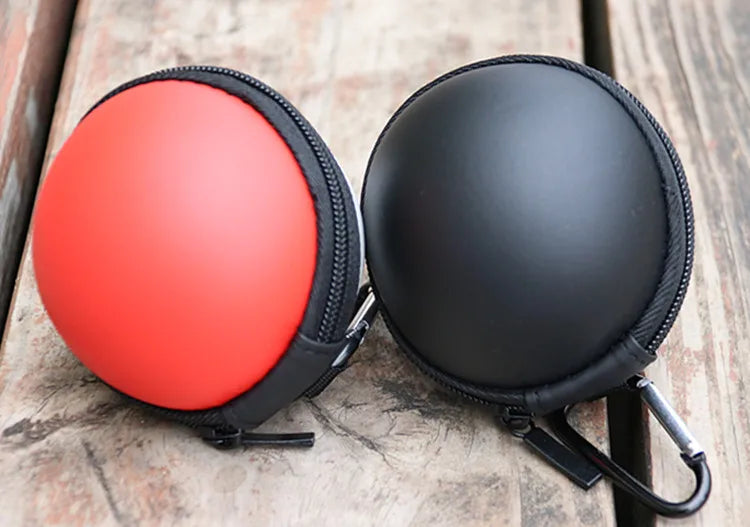 EZ Professional YoYo bag EDC smooth Leather Velvet Pokimon belt hang key ring Case. For all yoyos under 44.5X57mm