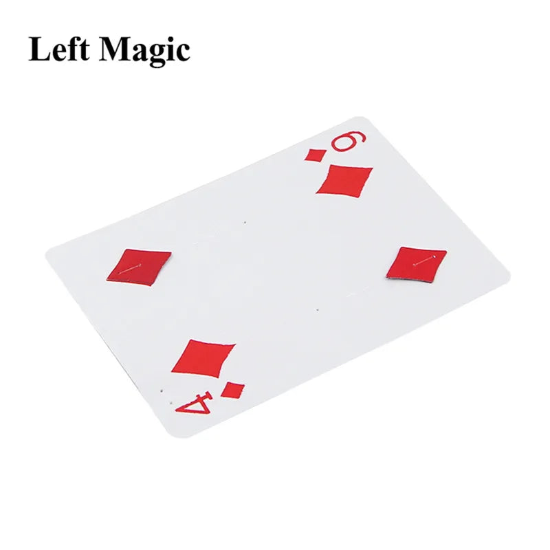 EZ Fantastic 4 to 6 Moving Point magic tricks Close Up Card Magic  Professional Magician Trick  Magic Tool Magic Prop