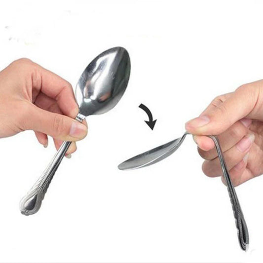 EZ Bend Spoon Bending Magic Tricks  Street Close Up Magic Tricks Family Kids Adult Magic Joke  Toy E3036